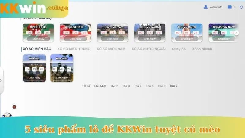 5 siêu phẩm lô đề KKWin tuyệt cú mèo