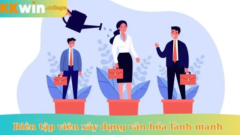 Biên tập viên Hồ Minh Thái xây dựng văn hóa doanh nghiệp lành mạnh