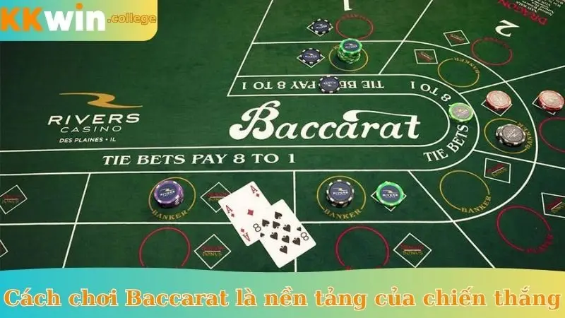 Cách chơi Baccarat là nền tảng của chiến thắng