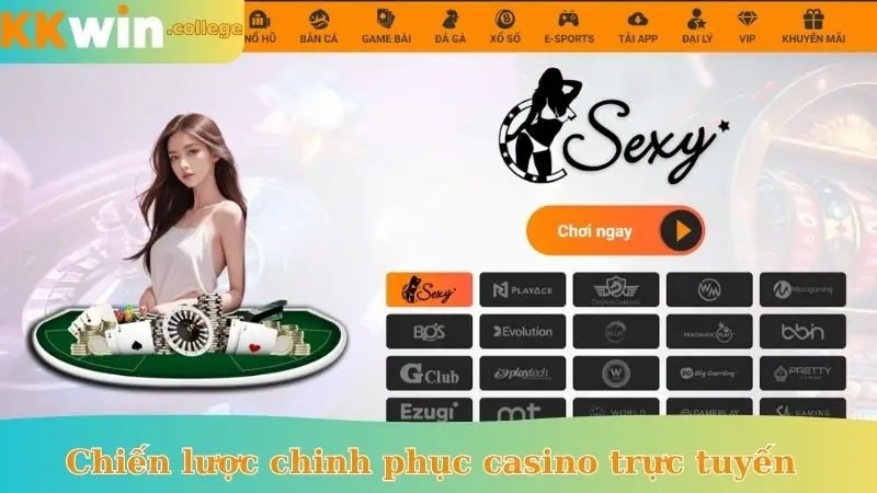 Chiến lược chinh phục casino trực tuyến