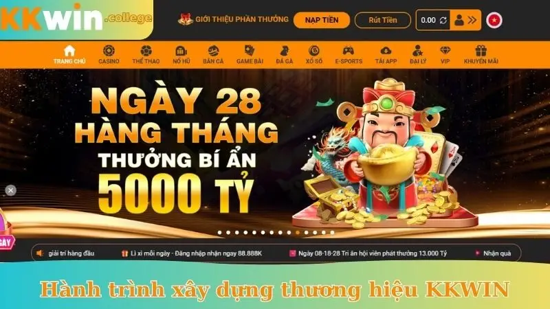 Hành trình xây dựng thương hiệu KKWIN