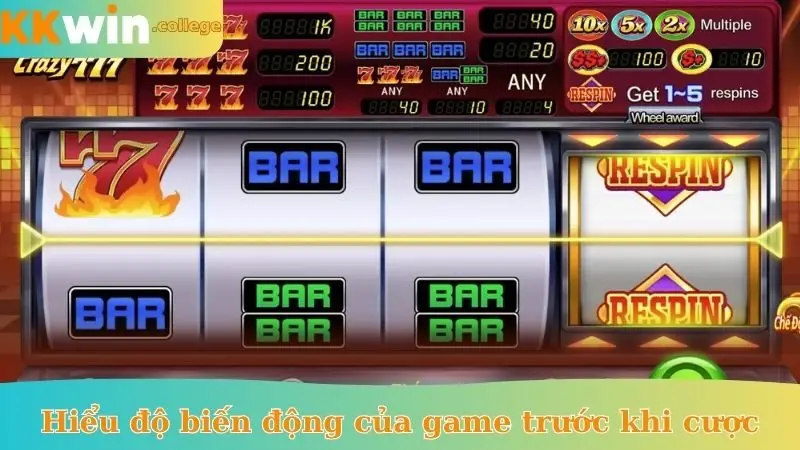 Hiểu độ biến động của game trước khi cược