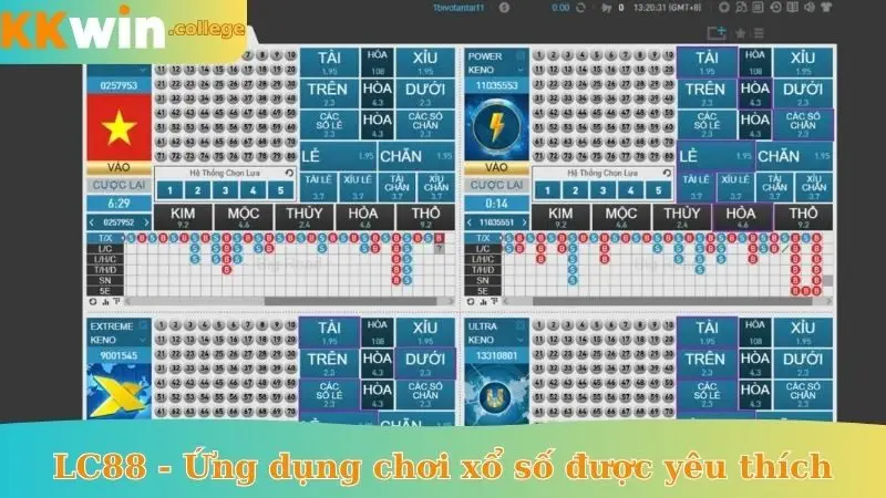 LC88 - Ứng dụng chơi xổ số được yêu thích