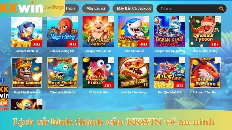 Lịch sử hình thành của KKWIN về chính sách an ninh